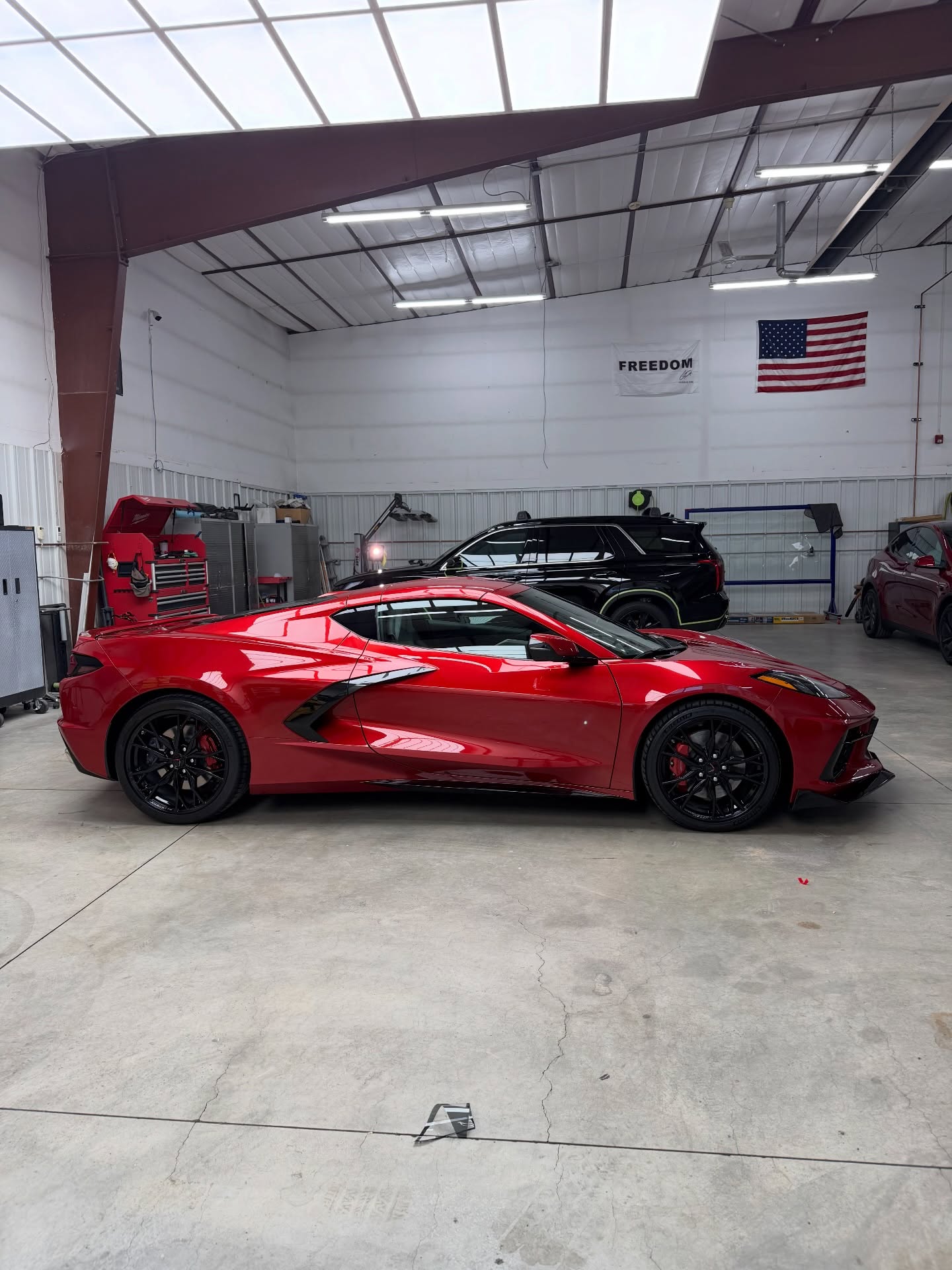 2026 Corvette Stingray with Drivers Protection Package XPEL Ultimate+ Paint Protection Film