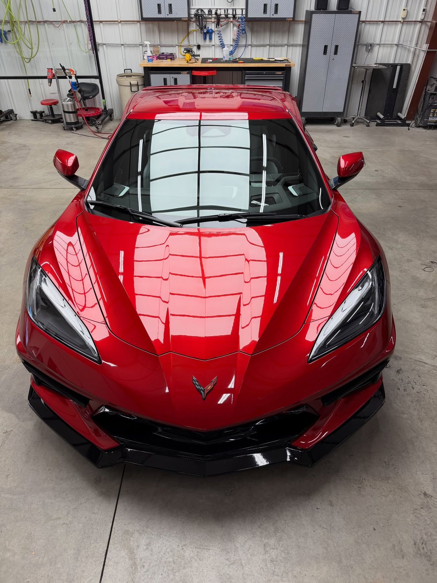 Corvette Stingray XPEL Ultimate+ paint protection film result